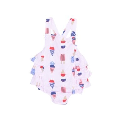 Angel Dear American Ice Cream Ruffle Sunsuit - Flying Ryno