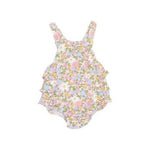 Angel Dear Bubbly Baby Calico Ruffle Sunsuit - Flying Ryno