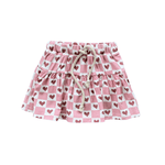 Babysprouts Checkered Girl's Hearts Skort - Flying Ryno