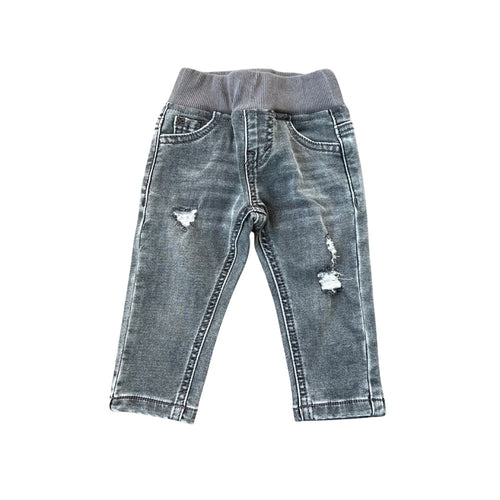 Babysprouts Denim Jeans, Grey Wash - Flying Ryno