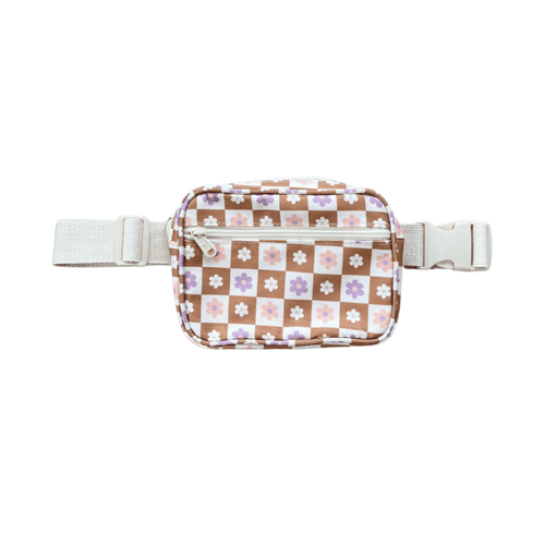 Babysprouts Mini Belt Bag - Checker in Retro Daisy - Flying Ryno