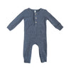 Babysprouts Waffle Romper, Charcoal Mix - Flying Ryno