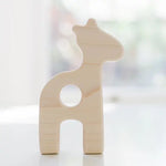 Bannor Toys Giraffe Grasping Wooden Baby Toy - Flying Ryno