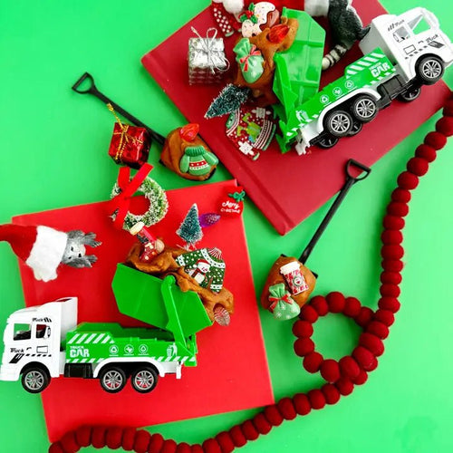 Earth Grown KidsDoughs Garbage Kiddough Play Kit - Holiday Edition - Flying Ryno