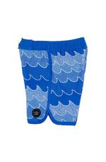 Feather 4 Arrow Cosmic Waves Boardshort - Marina Blue - Flying Ryno