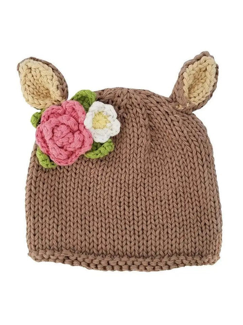 Huggalugs Newborn Baby Doe Beanie Hat - Flying Ryno