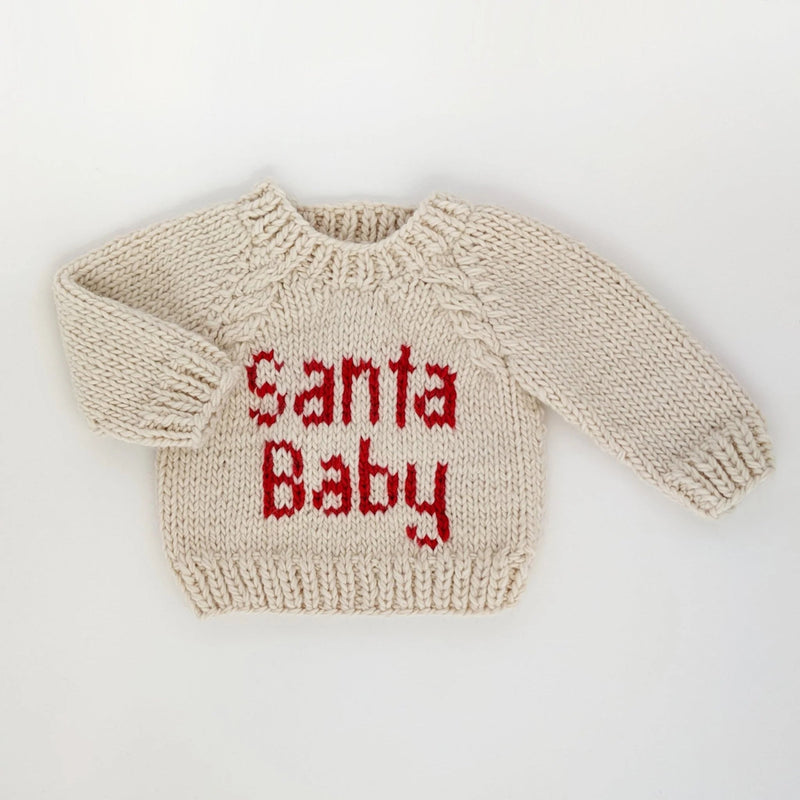 Huggalugs Santa Baby Crew Neck Sweater - Flying Ryno