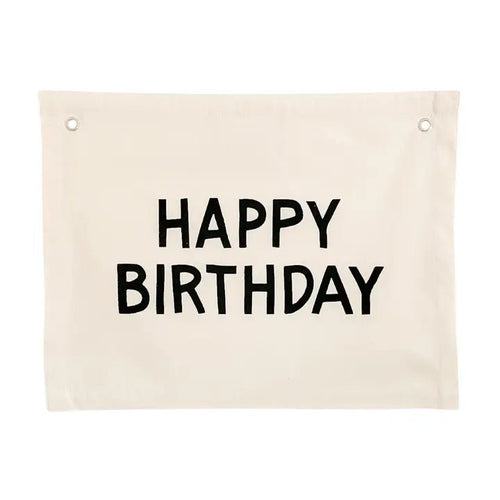 Imani Collective Happy Birthday Canvas Banner - Flying Ryno