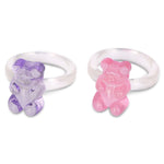 Iscream Gummy Bear Rings Set of 4 - Flying Ryno