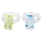 Iscream Gummy Bear Rings Set of 4 - Flying Ryno