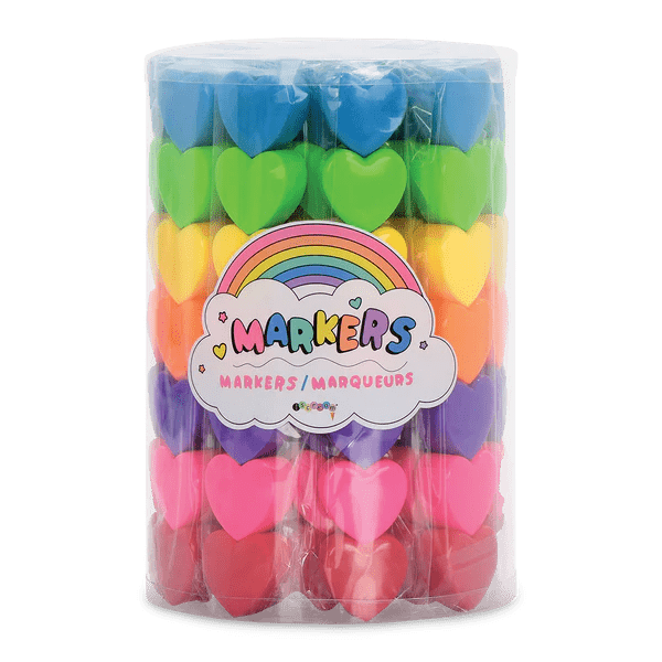 Iscream Iscream Hearts Stackable Markers - Flying Ryno