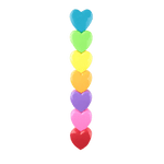 Iscream Iscream Hearts Stackable Markers - Flying Ryno