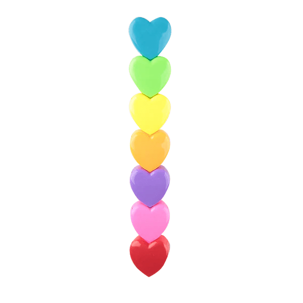 Iscream Iscream Hearts Stackable Markers - Flying Ryno