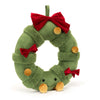 Jellycat Amuseables Decorated Christmas Wreath - Flying Ryno