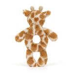 Jellycat Bashful Giraffe Ring Rattle - Flying Ryno