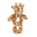 Jellycat Bashful Giraffe Ring Rattle - Flying Ryno