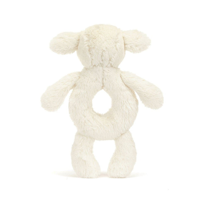 Jellycat Bashful Lamb Ring Rattle - Flying Ryno