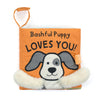 Jellycat Bashful Puppy Loves You Book - Flying Ryno