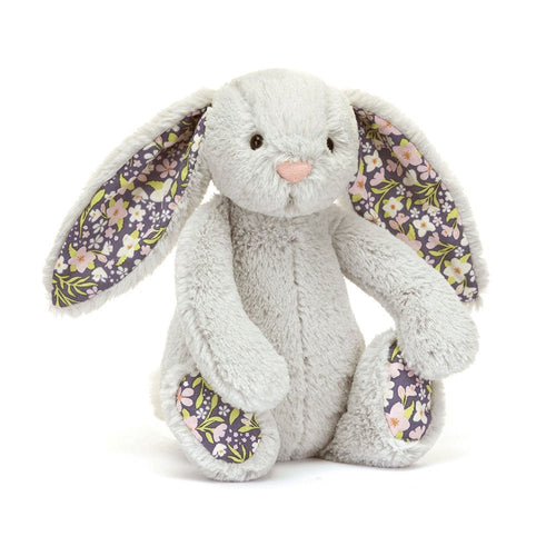 Jellycat Blossom Silver Bunny 'Bloom' Little - Flying Ryno