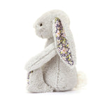 Jellycat Blossom Silver Bunny 'Bloom' Little - Flying Ryno