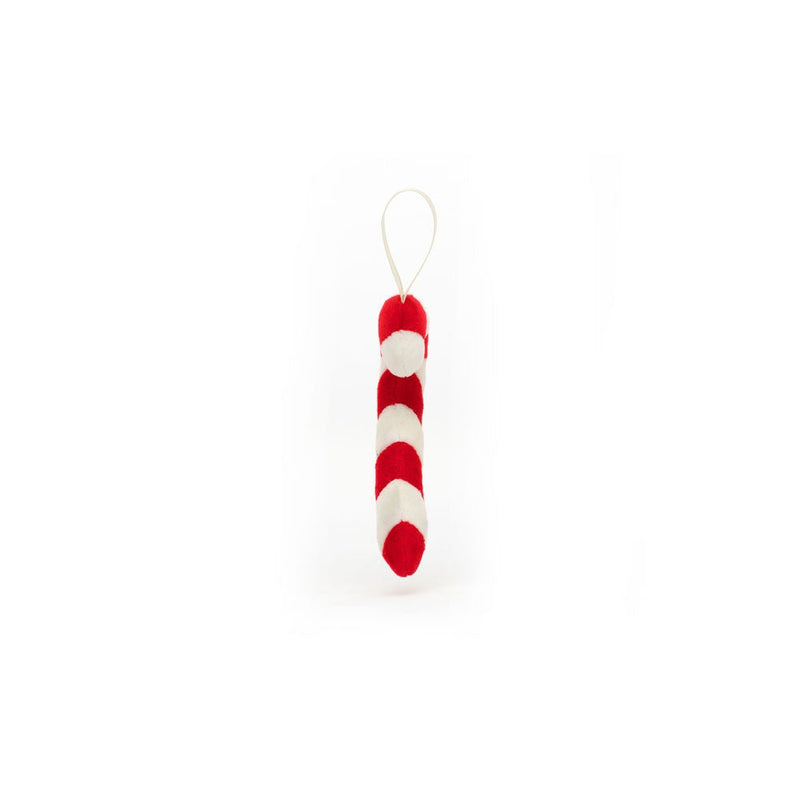 Jellycat Festive Folly Candy Cane Ornament - Flying Ryno