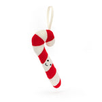 Jellycat Festive Folly Candy Cane Ornament - Flying Ryno