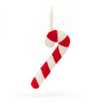 Jellycat Festive Folly Candy Cane Ornament - Flying Ryno