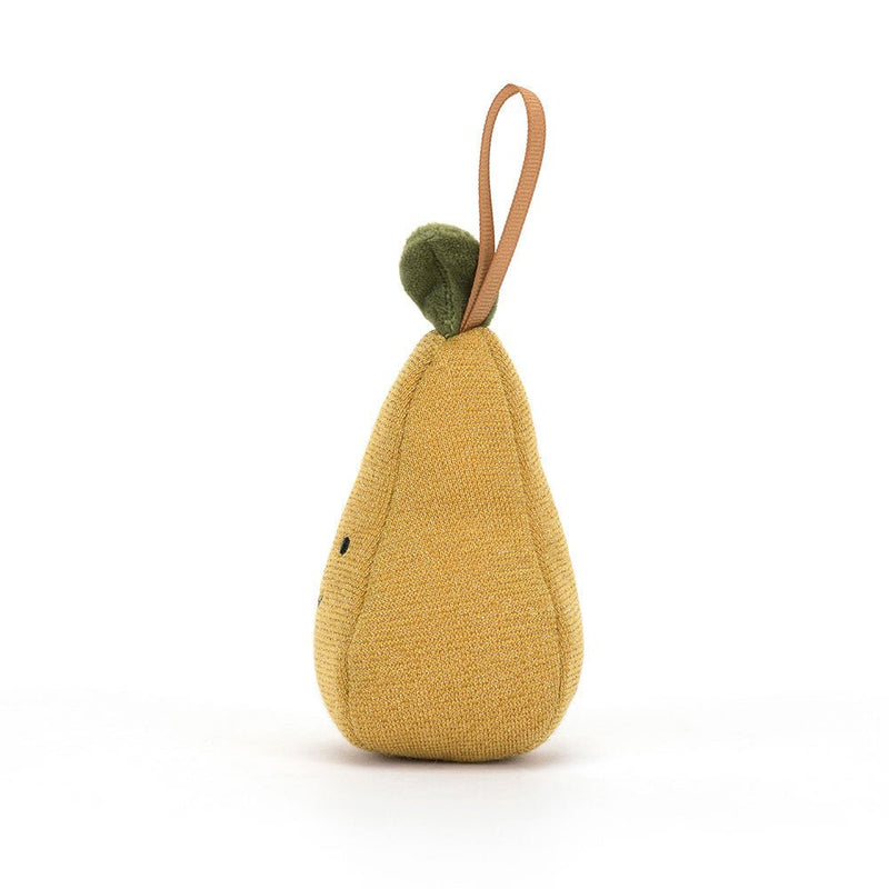 Jellycat Festive Folly Pear Ornament - Flying Ryno