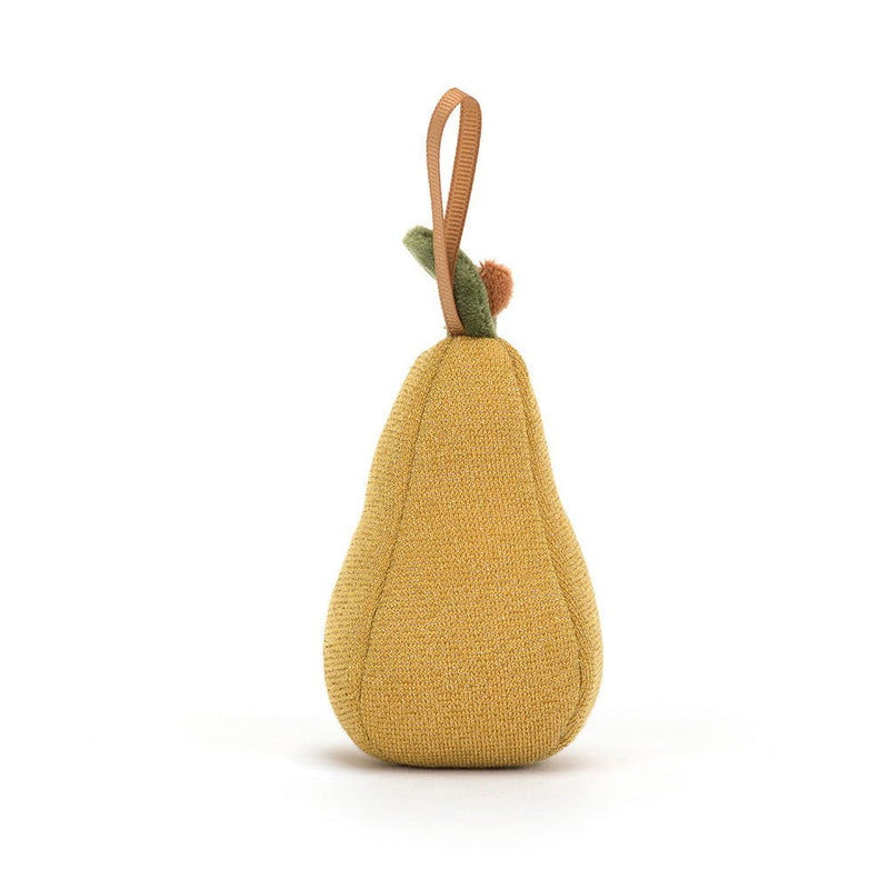 Jellycat Festive Folly Pear Ornament - Flying Ryno