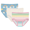 Kickee Pants Print Girl's Underwear Set of 3 - Flying Ryno