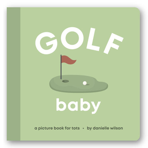 Left Hand Book House Golf Baby Book - Flying Ryno