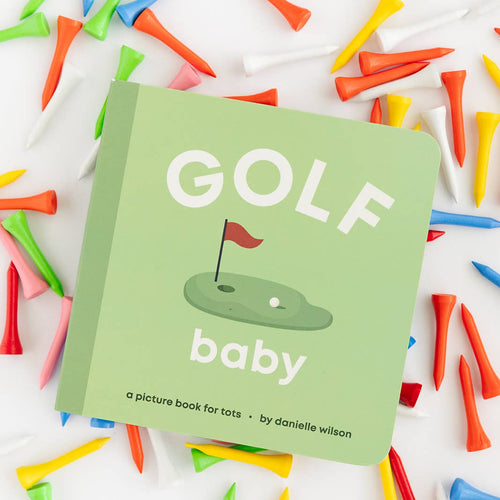 Left Hand Book House Golf Baby Book - Flying Ryno