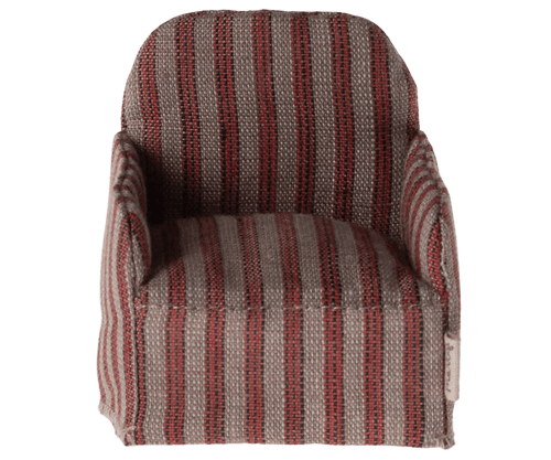 Maileg Chair, Mouse - Stripe - Flying Ryno