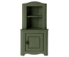 Maileg Corner Cabinet, Mouse - Dark Green - Flying Ryno