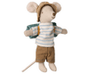 Maileg Hiker mouse, Big brother - Stripes - Flying Ryno