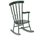 Maileg Rocking Chair, Mouse - Dark Green - Flying Ryno