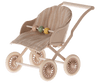 Maileg Stroller, Baby Mice - Rose - Flying Ryno