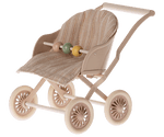 Maileg Stroller, Baby Mice - Rose - Flying Ryno