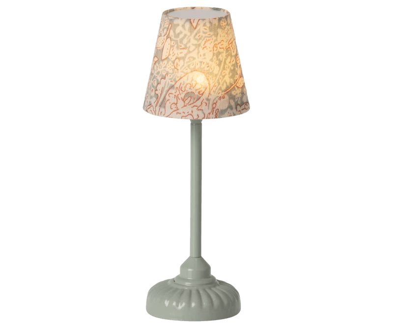 Maileg Vintage floor lamp, Mouse - Mint - Flying Ryno