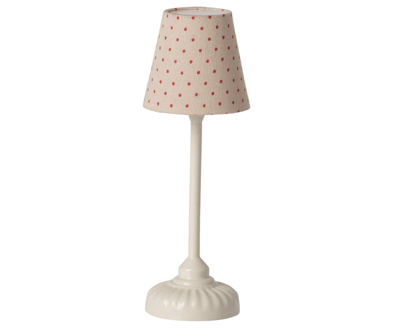 Maileg Vintage floor lamp, Mouse - Sand - Flying Ryno