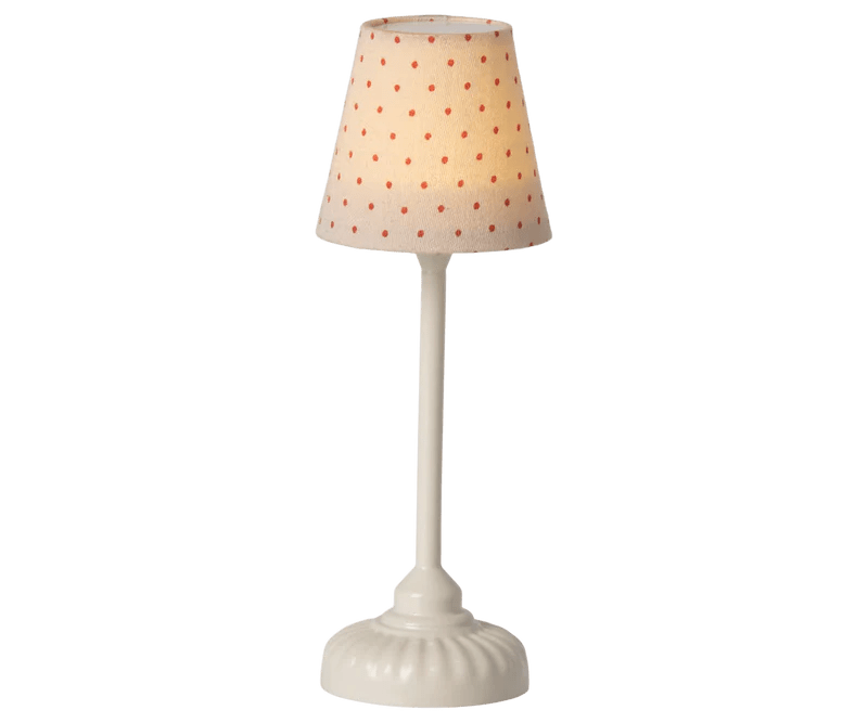 Maileg Vintage floor lamp, Mouse - Sand - Flying Ryno