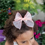 Modern Piggy Coral Dot, Ribbon Bow - Flying Ryno