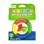 Ooly Creatibles D.I.Y. Air - Dry Clay Kit: Dino. Bffs (Set of 4) - Flying Ryno