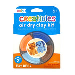 Ooly Creatibles D.I.Y. Air - Dry Clay Kit: Pet Bffs (Set of 4) - Flying Ryno