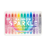 Ooly Rainbow Sparkle Metallic Gel Crayons - Flying Ryno