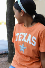 Paper Flower Girls Texas Tee With Blingy Star - Flying Ryno