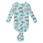 Posh Peanut Basic Knotted Gown, Posh Planes - Flying Ryno