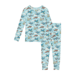 Posh Peanut Classic Pajama Set, Posh Planes - Flying Ryno