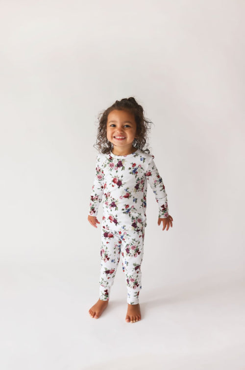 Posh Peanut Long Sleeve Basic Pajama, Philippa - Flying Ryno