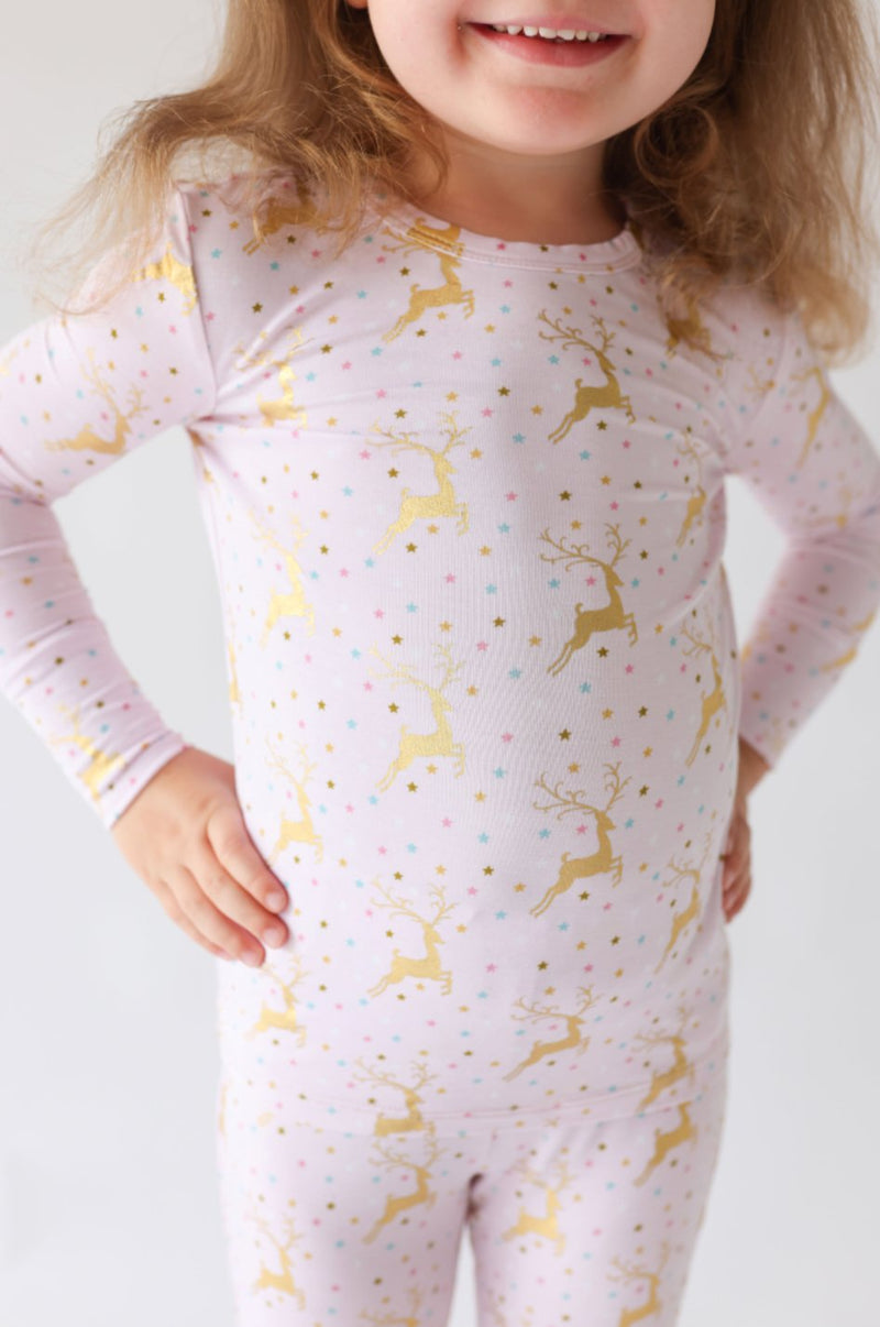 Posh Peanut Long Sleeve Basic Pajama, Ryleigh - Flying Ryno